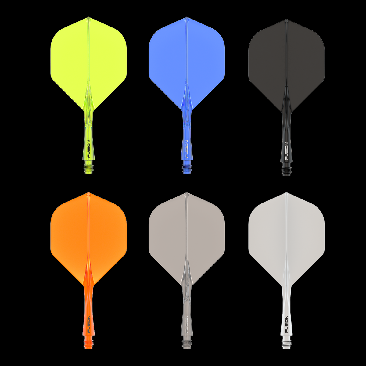 WINMAU Fusion Flight & Shaft Orange GW Darts