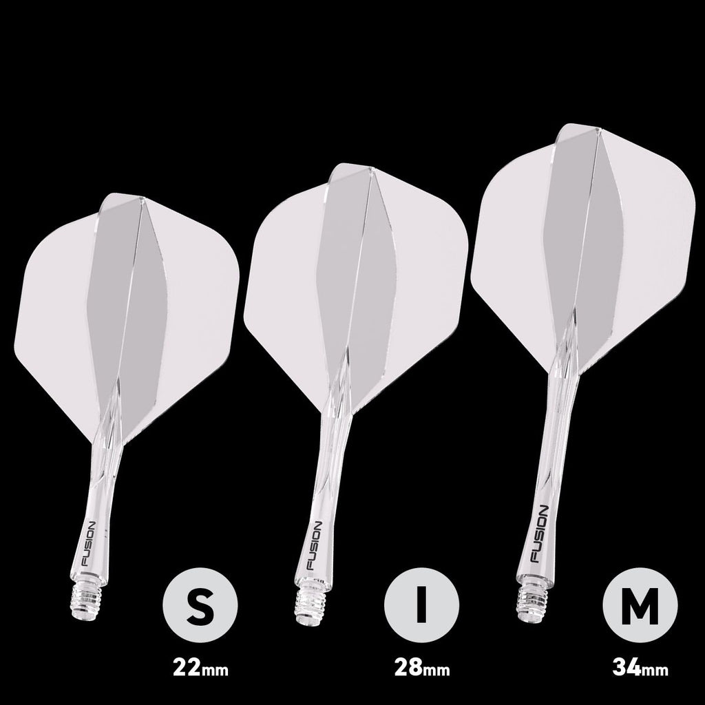 WINMAU Fusion Flight & Shaft Clear #2 GW Darts