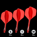 WINMAU Fusion Flight & Shaft Red #2 GW Darts