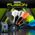 WINMAU Fusion Flight & Shaft Red #2 GW Darts