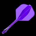 WINMAU Fusion Flight & Shaft Purple #2 GW Darts
