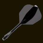 WINMAU Fusion Flight & Shaft Black #6 GW Darts