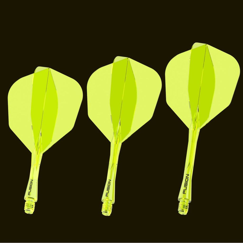 WINMAU Fusion Flight & Shaft Yellow #6 GW Darts