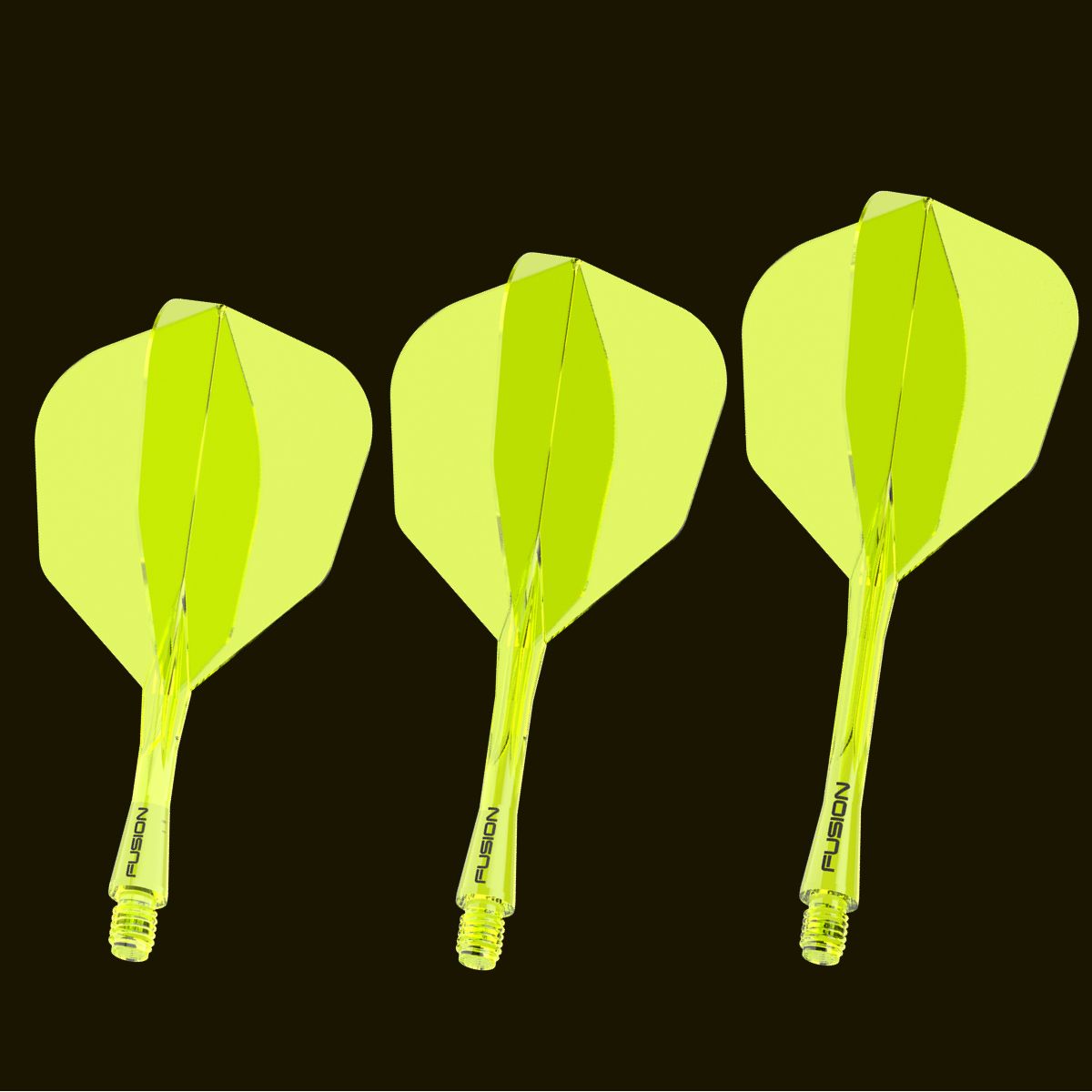 WINMAU Fusion Flight & Shaft Yellow #6 GW Darts