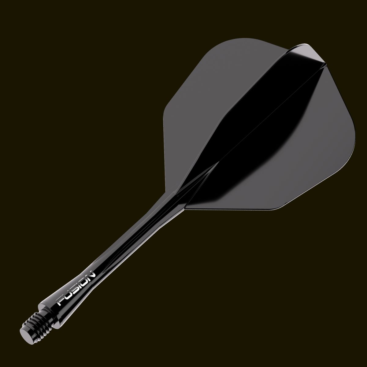 WINMAU Fusion Flight & Shaft Black #6 GW Darts
