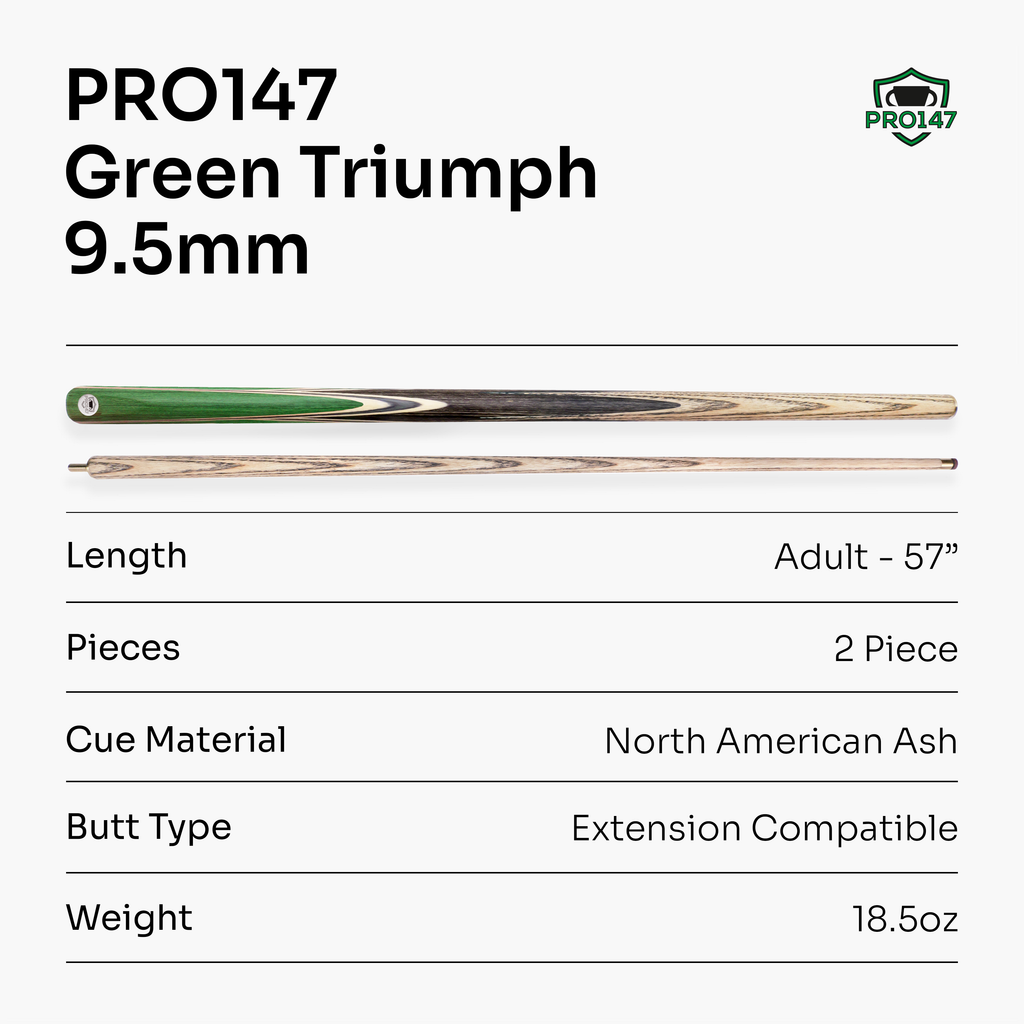 PRO147 Triumph 2-piece cue
