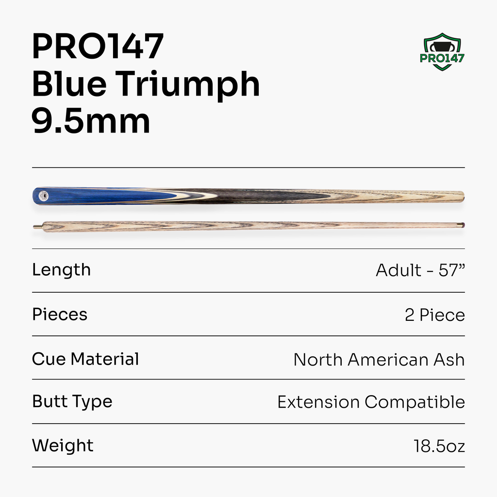 PRO147 Triumph 2-piece cue