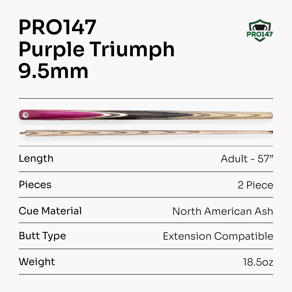 PRO147 Triumph 2-piece cue