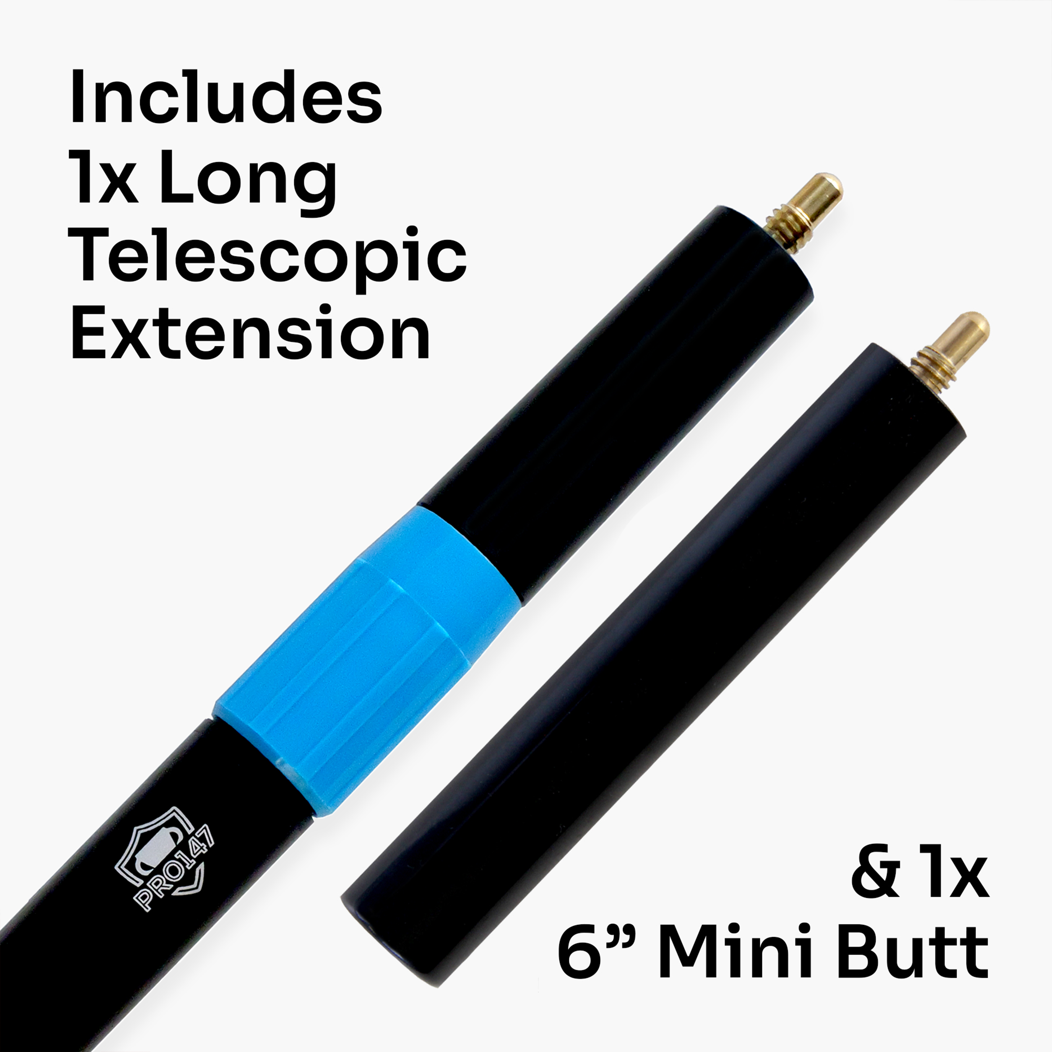 PRO147 Triumph 2-piece cue and case set