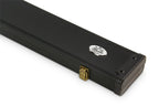 Baize Master wide black 1-piece cue case - 3 cues Cue + Case