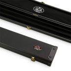 Baize Master wide black 1-piece cue case - 3 cues Cue + Case