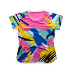Aixo Abstract Womens Top Multicolour Aixo