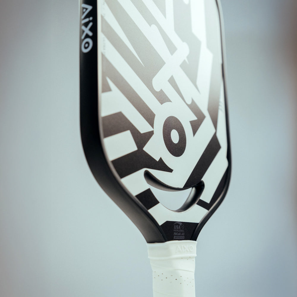 Aixo P14C Reaper Series Chaos Camo 18K Raw Carbon Pickleball Padel Aixo