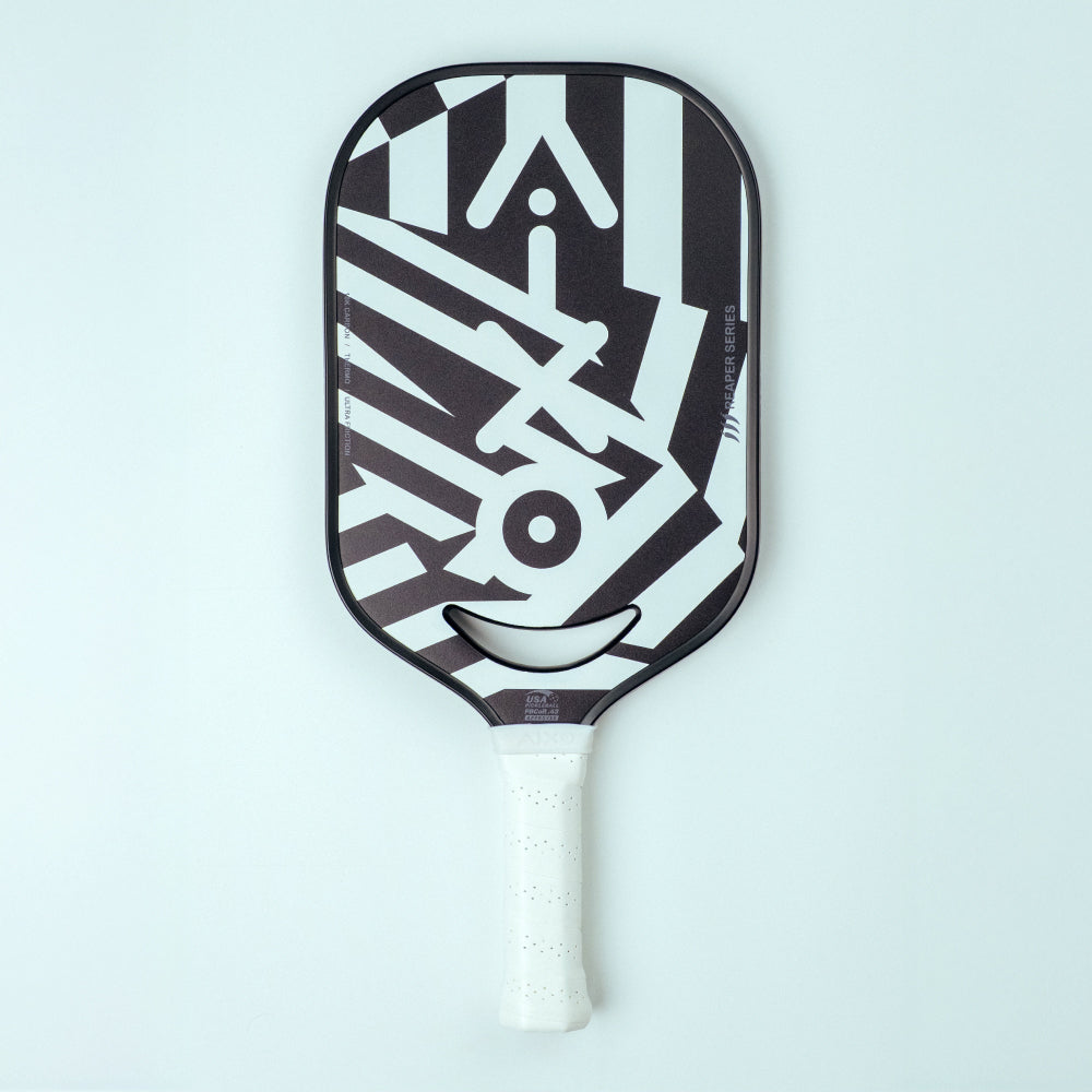 Aixo P14C Reaper Series Chaos Camo 18K Raw Carbon Pickleball Padel Aixo