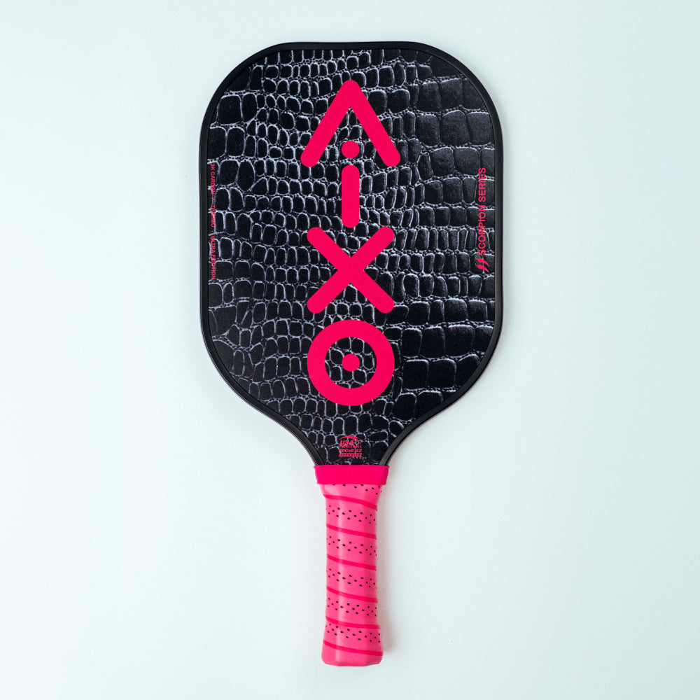 Aixo P11A Scorpion Series Glam Slam 3K Raw Carbon Pickleball Padel Aixo