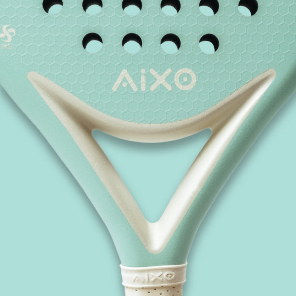AIXO Pastel De Mint Padel Racket Full Carbon Aixo