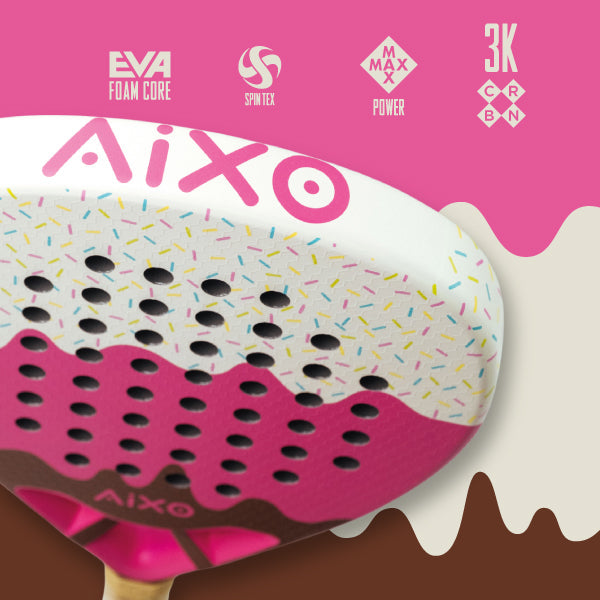 AIXO Sundae Padel Racket 3K Carbon Aixo