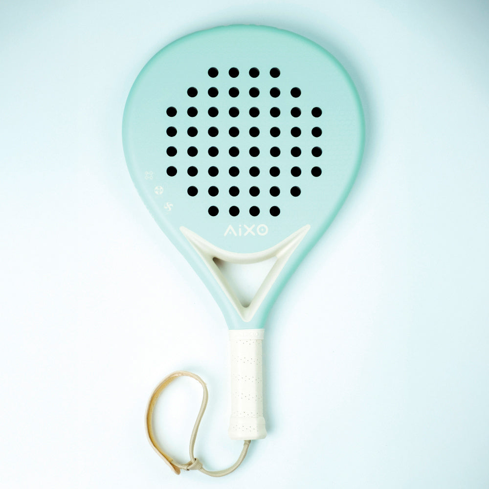 AIXO Pastel De Mint Padel Racket Full Carbon Aixo