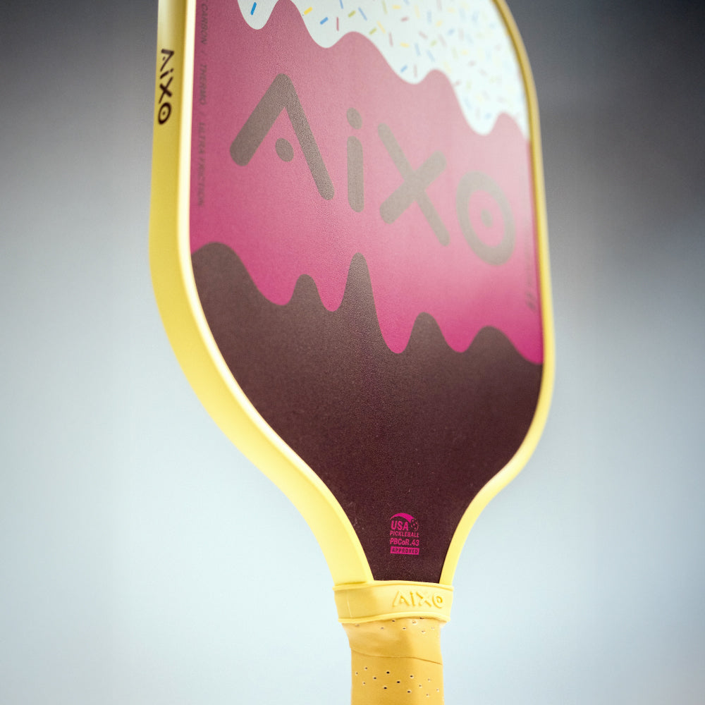 Aixo P11A Scorpion Series Lazy Sundae 3K Raw Carbon Pickleball Padel Aixo
