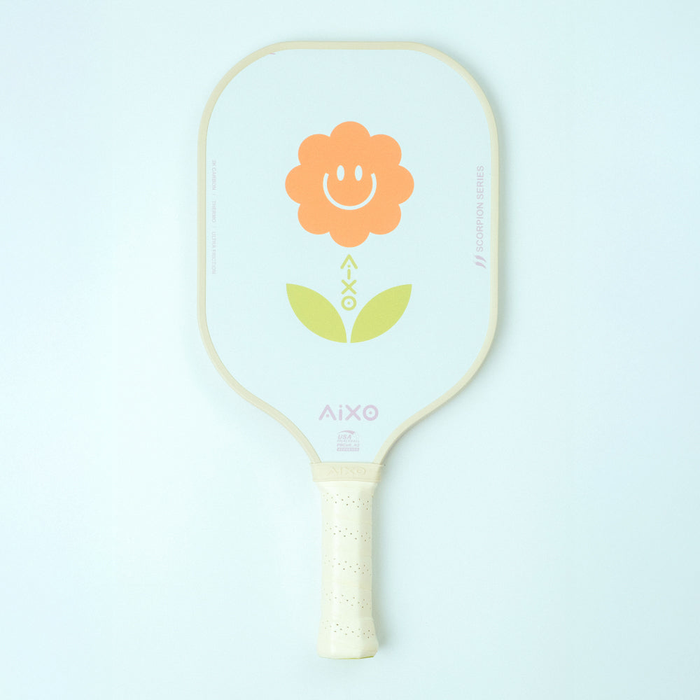 Aixo P11A Scorpion Series Supernature 3K Raw Carbon Pickleball Padel Aixo