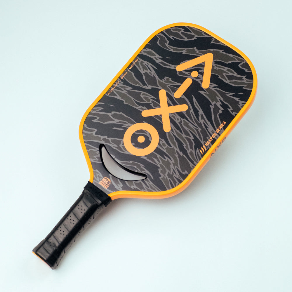 Aixo P14C Reaper Series Tiger King 18K Raw Carbon Pickleball Padel Aixo