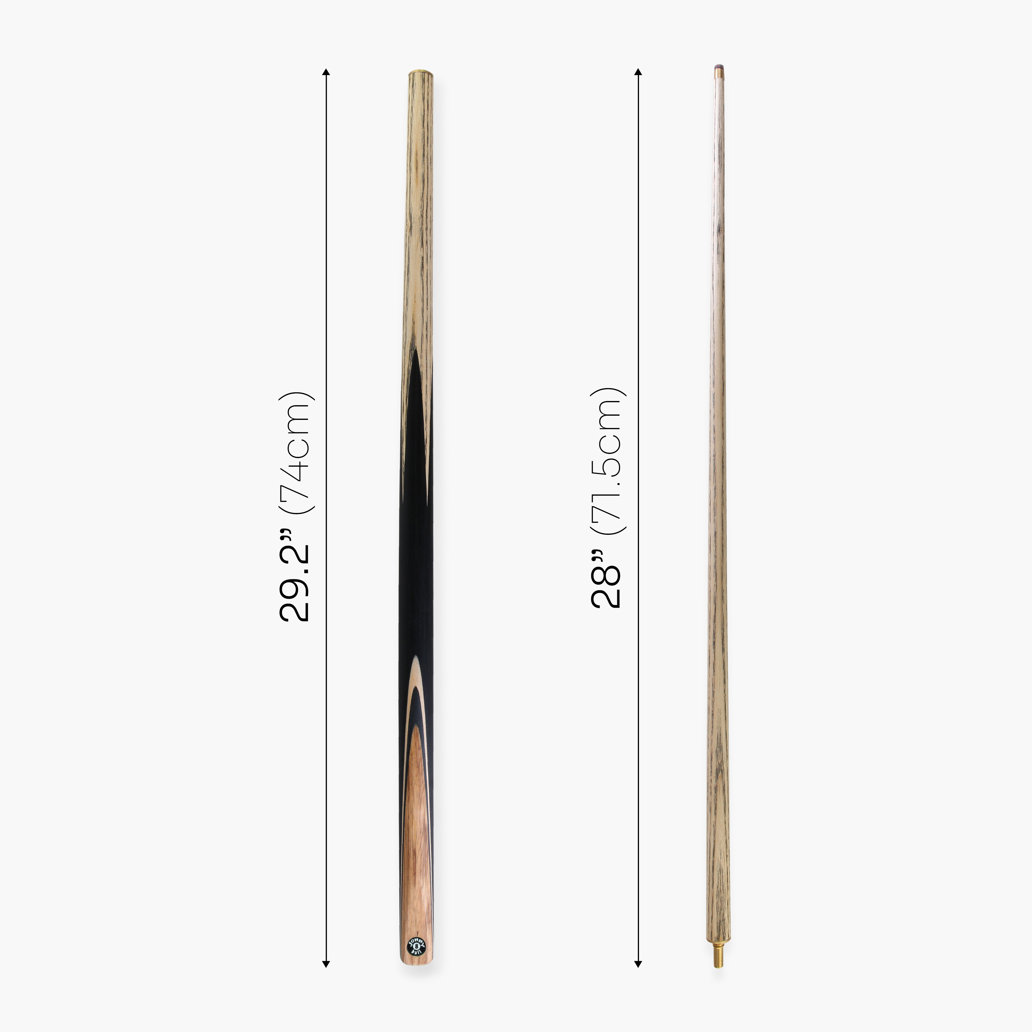 Jonny 8 Ball Challenger 57-inch 2-piece pool cue