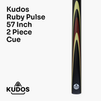 Kudos Classic 57-inch heavy weight 2-piece cue Cue + Case