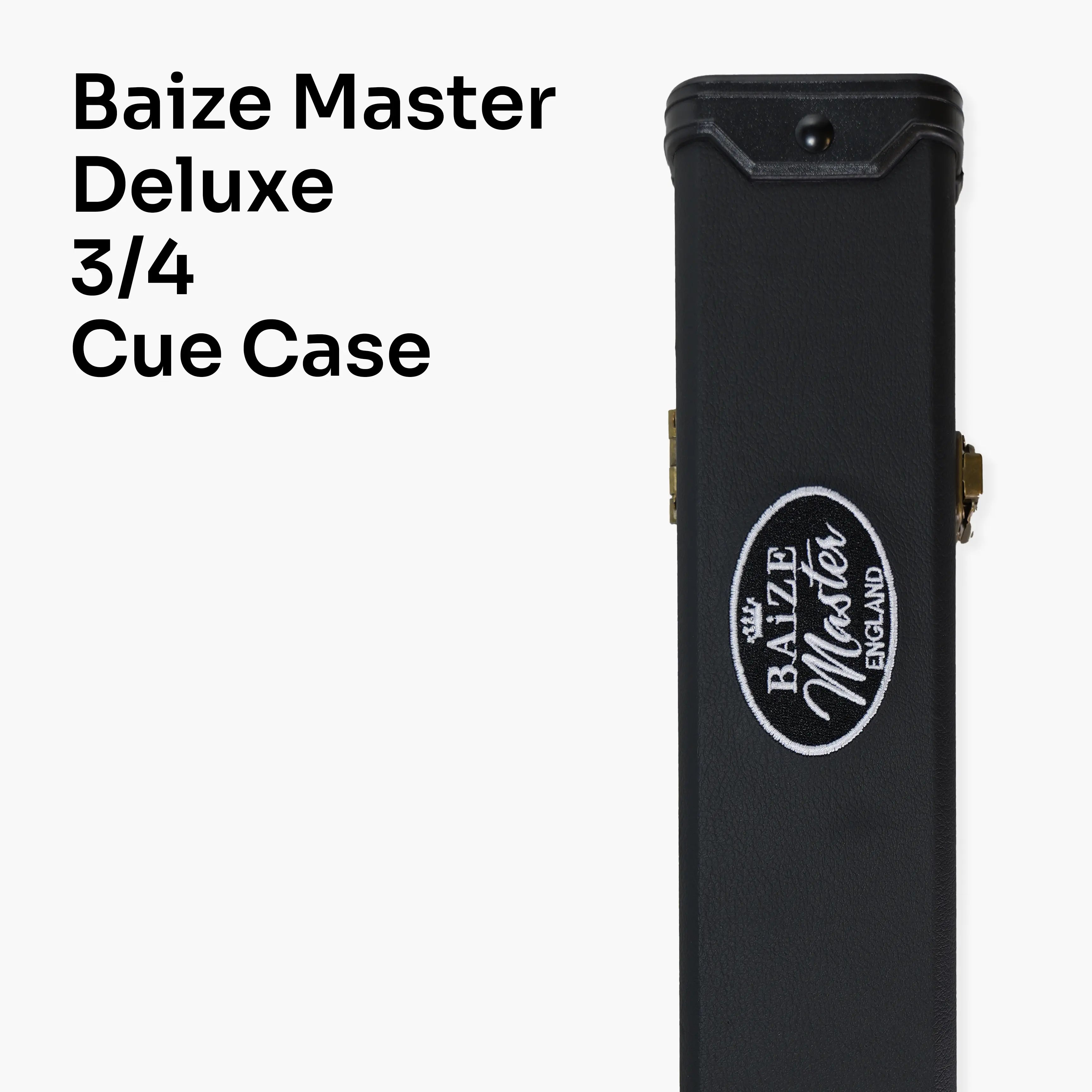 Baize Master black 3/4 cue case Cue + Case