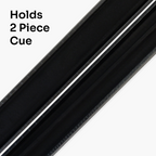 Jonny 8 Ball Black Croc 2-piece cue case Cue + Case