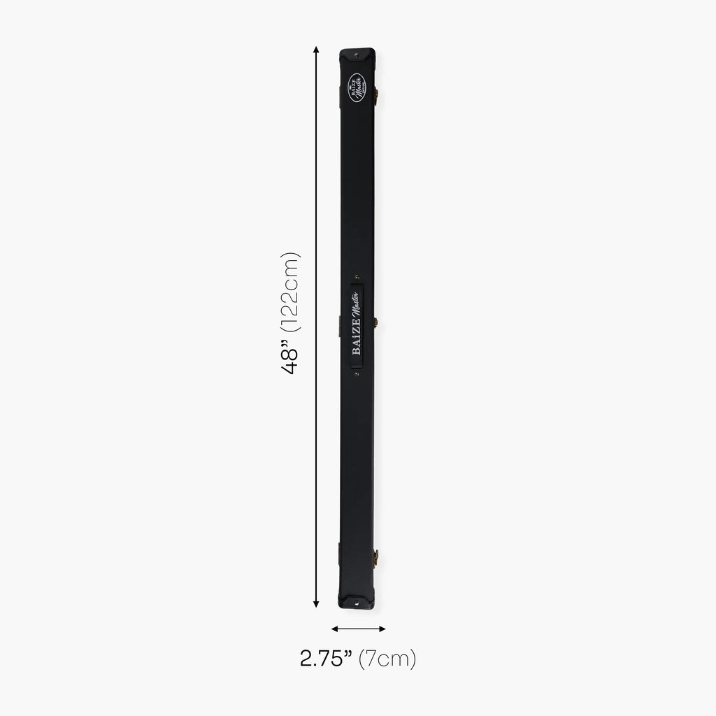 Baize Master black 3/4 cue case Cue + Case