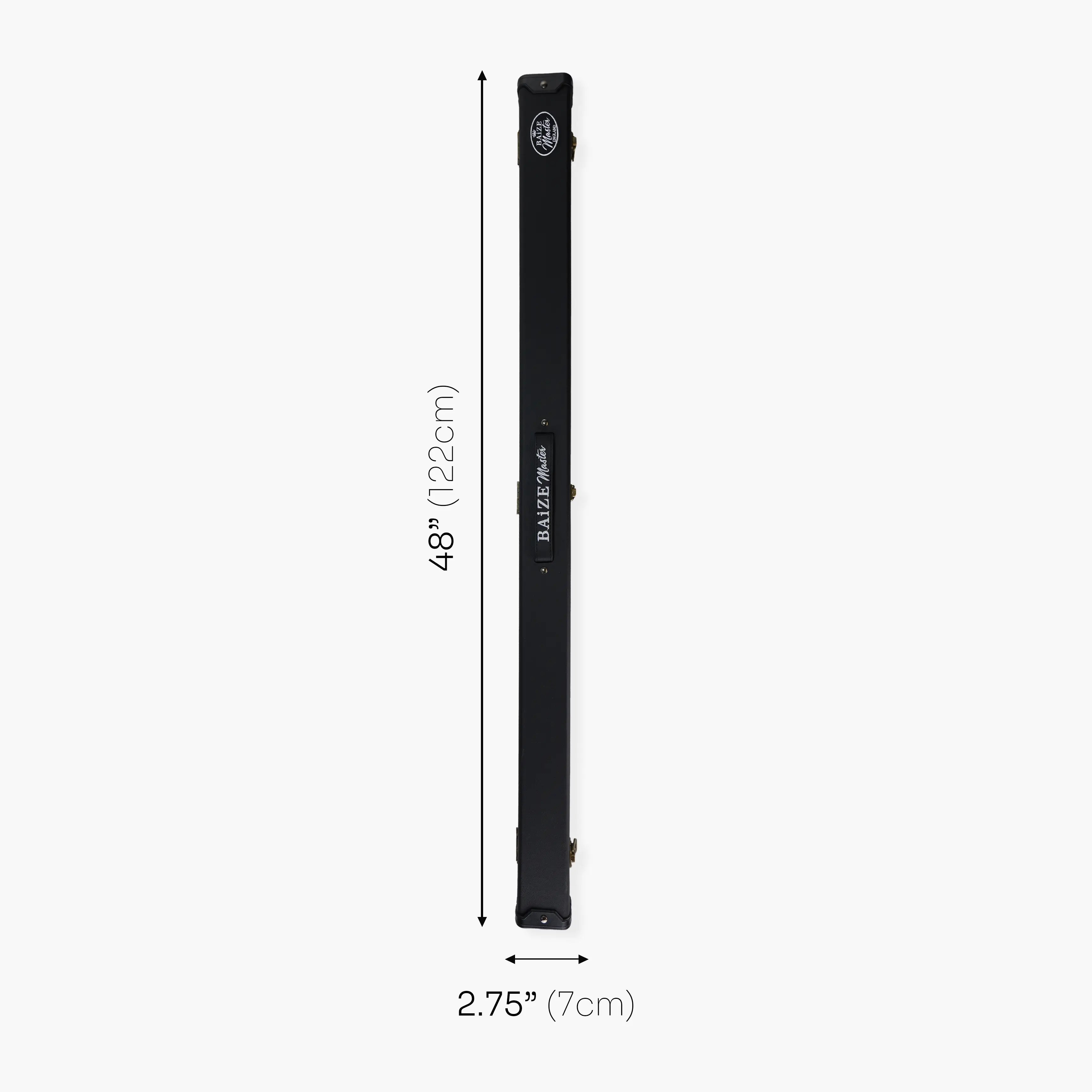 Baize Master black 3/4 cue case Cue + Case