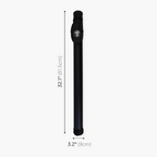 Jonny 8 Ball black tubular 2-piece cue case Cue + Case