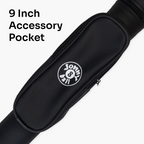 Jonny 8 Ball black tubular 2-piece cue case Cue + Case