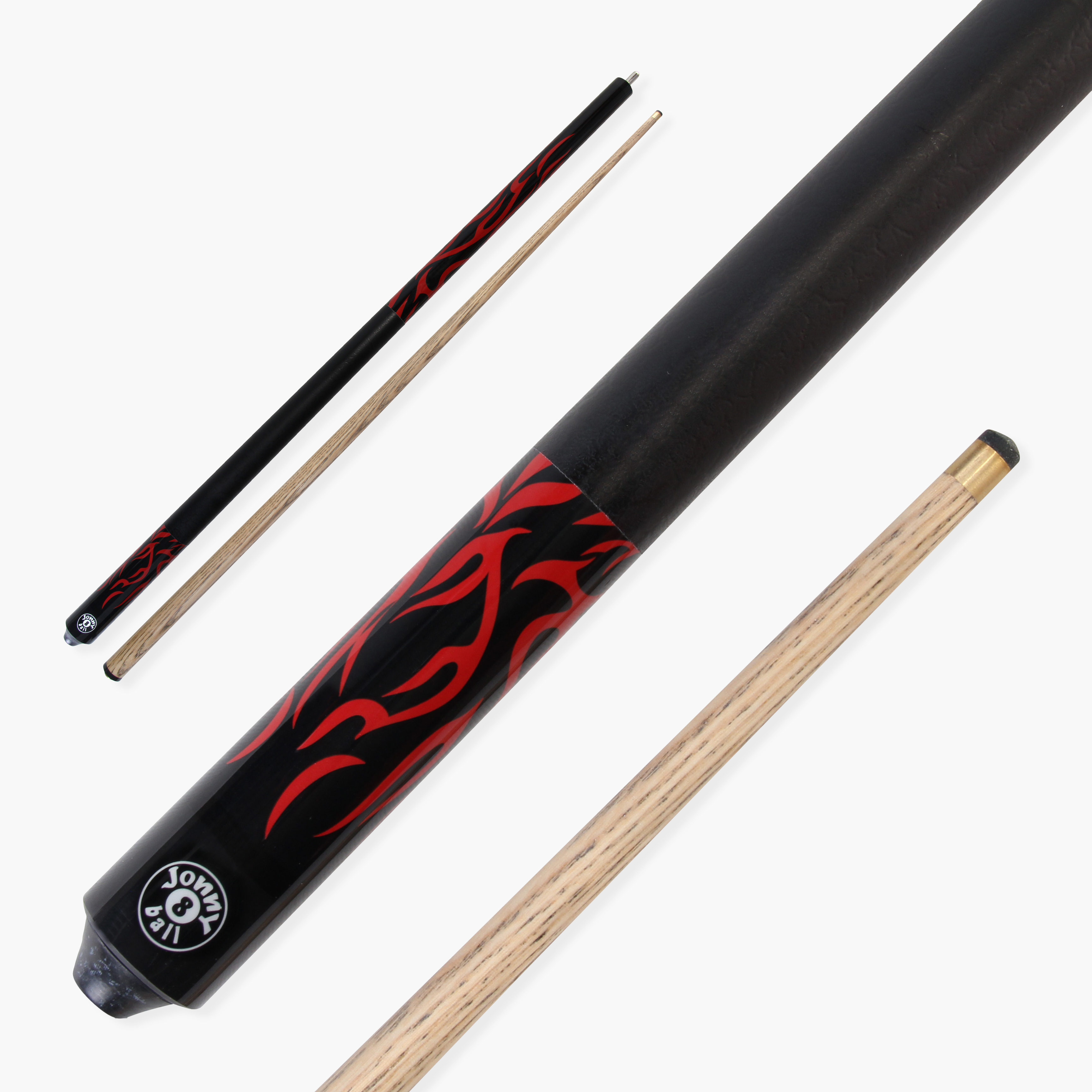 Jonny 8 Ball Riss 57-inch 2-piece pool cue Cue + Case