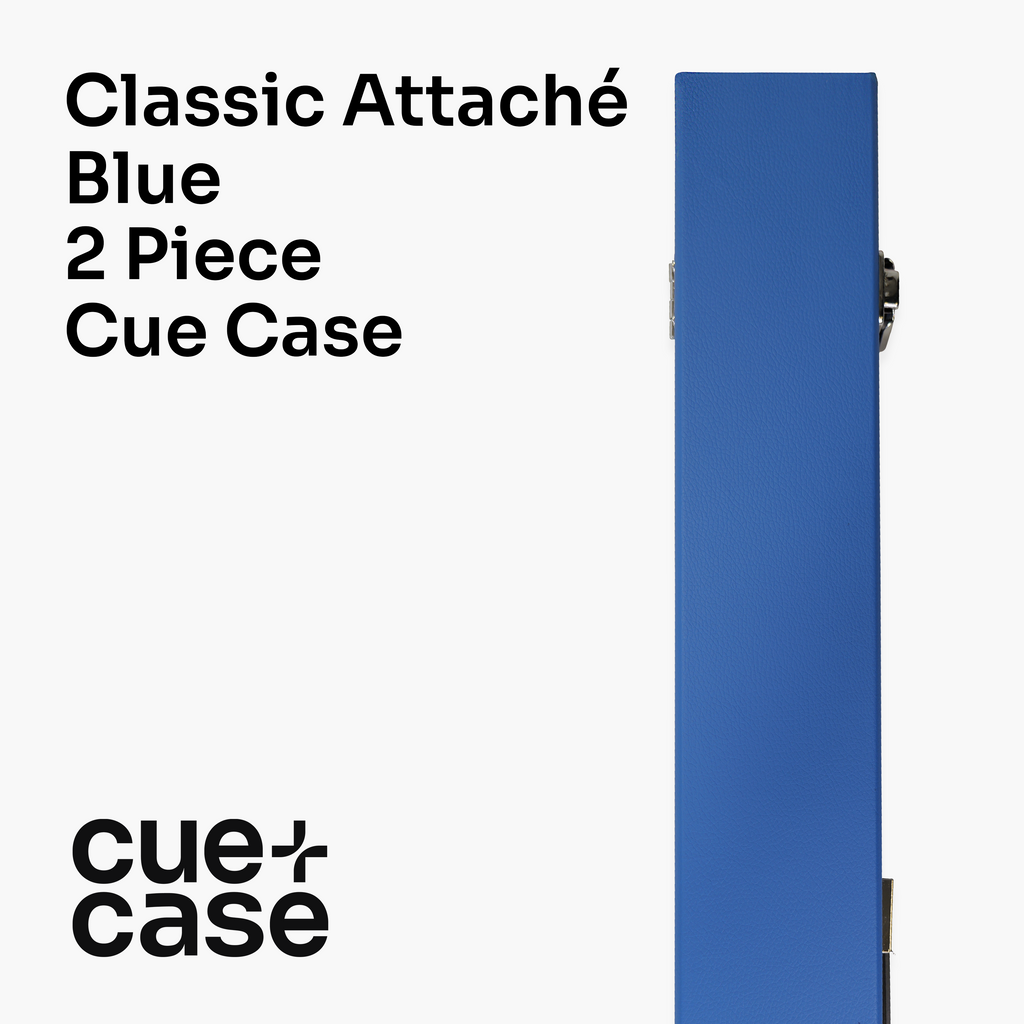 Classic attache 2-piece cue case