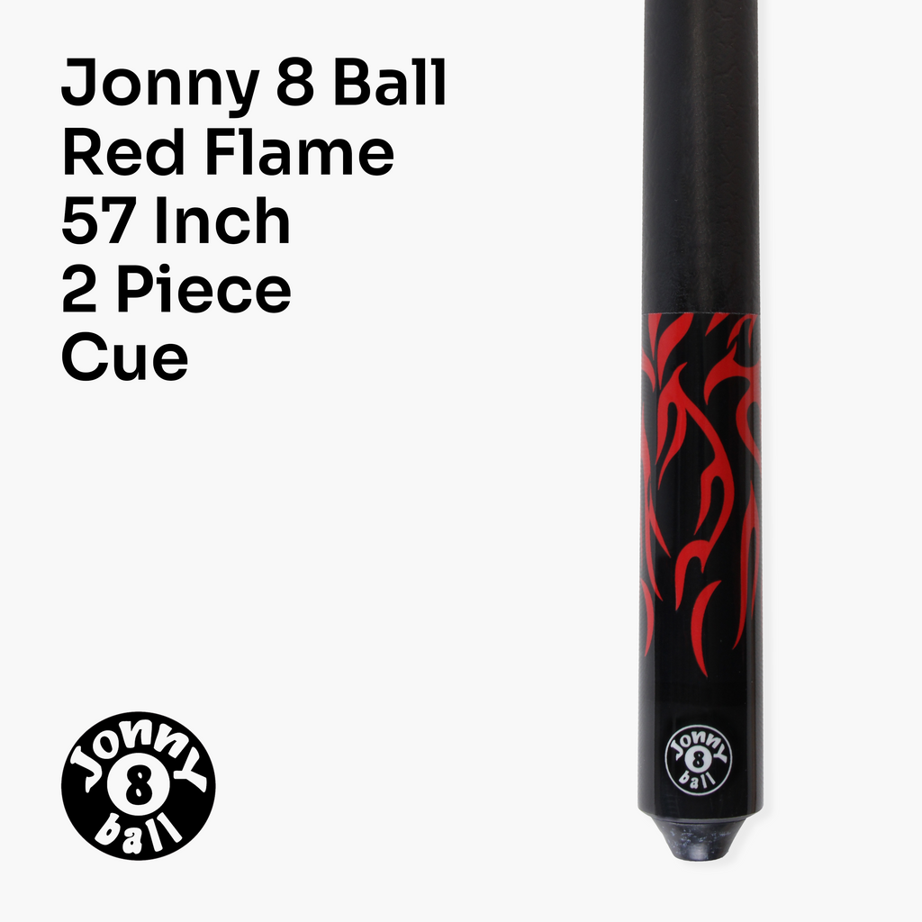 Jonny 8 Ball Riss 57-inch 2-piece pool cue Cue + Case