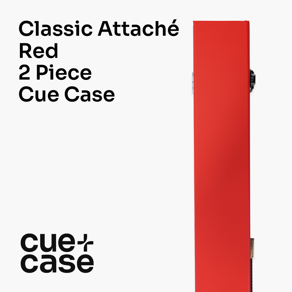 Classic attache 2-piece cue case