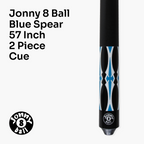 Jonny 8 Ball Riss 57-inch 2-piece pool cue Cue + Case