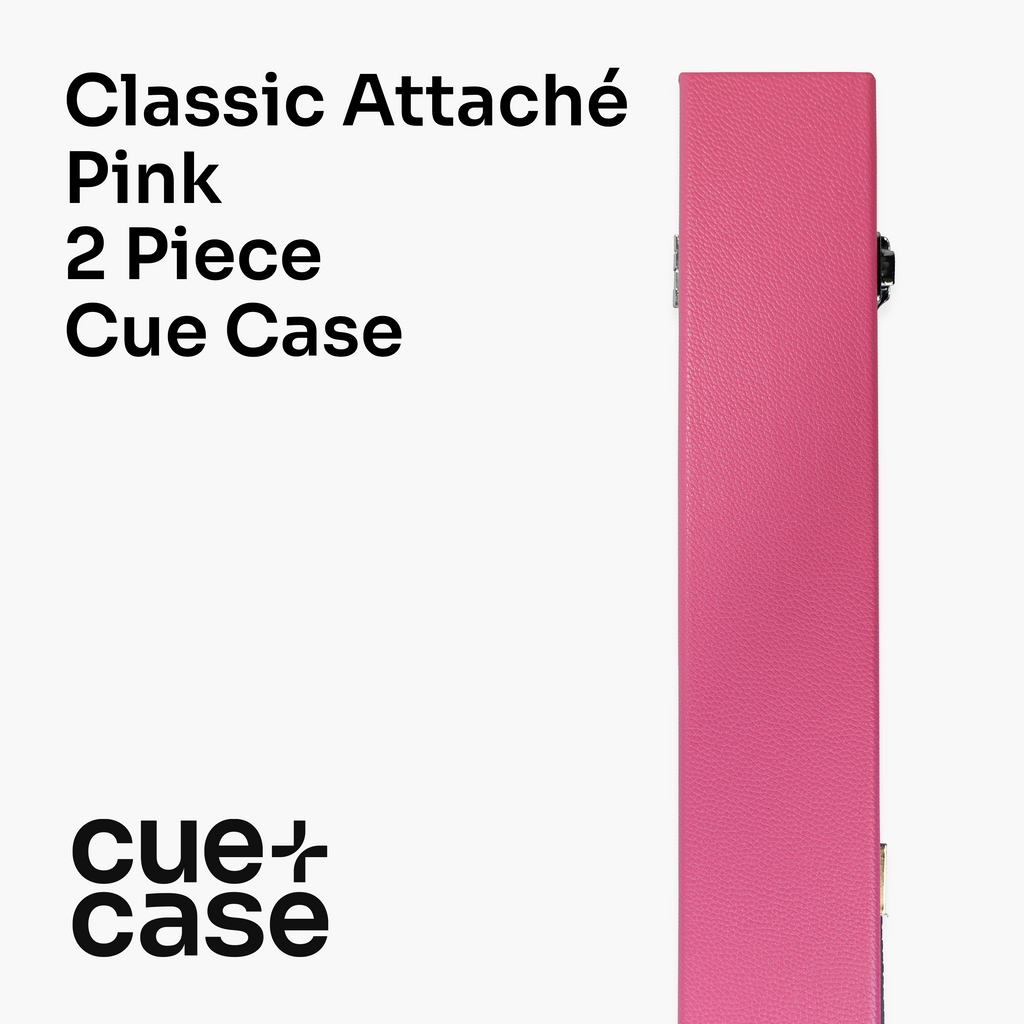 Classic attache 2-piece cue case