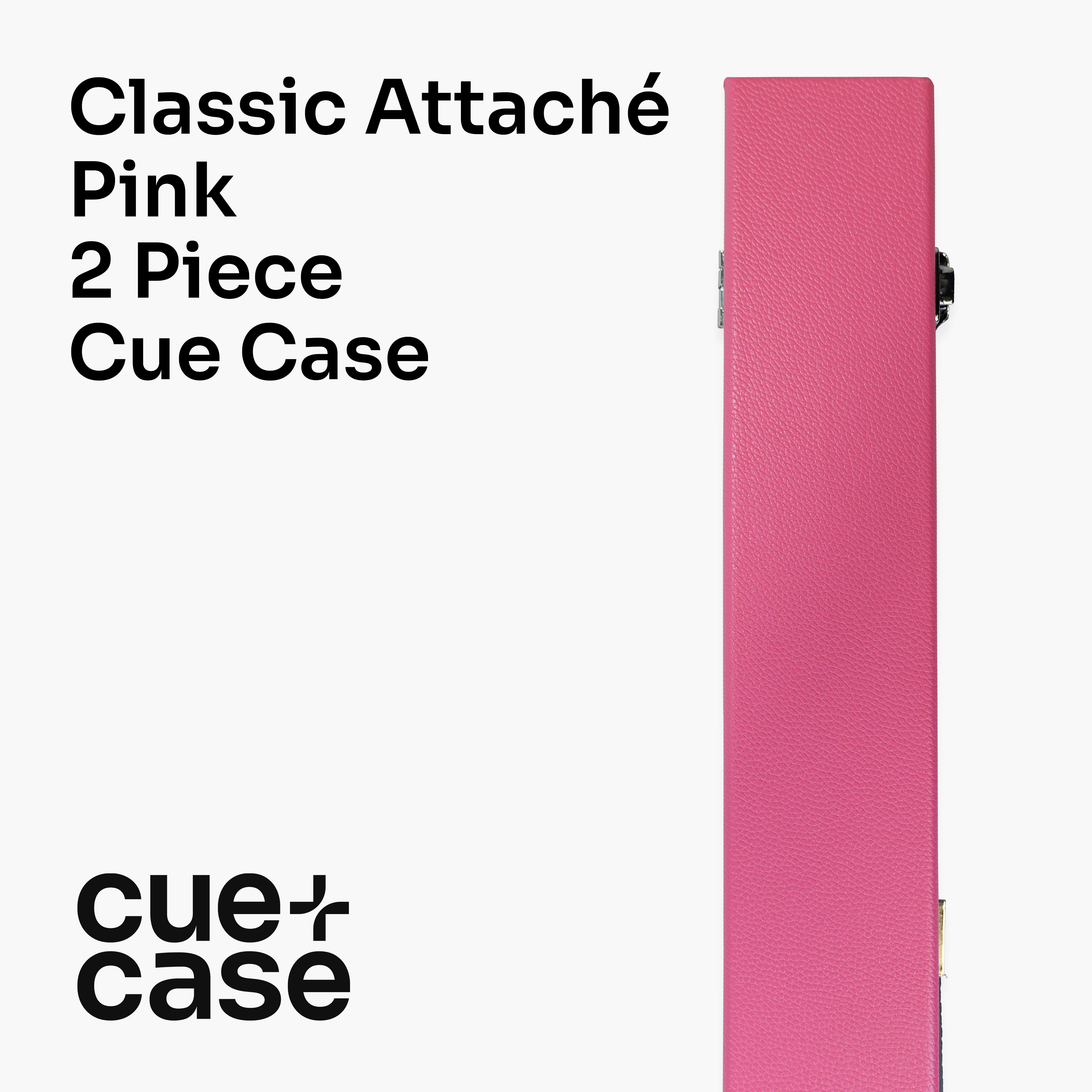 Classic attache 2-piece cue case