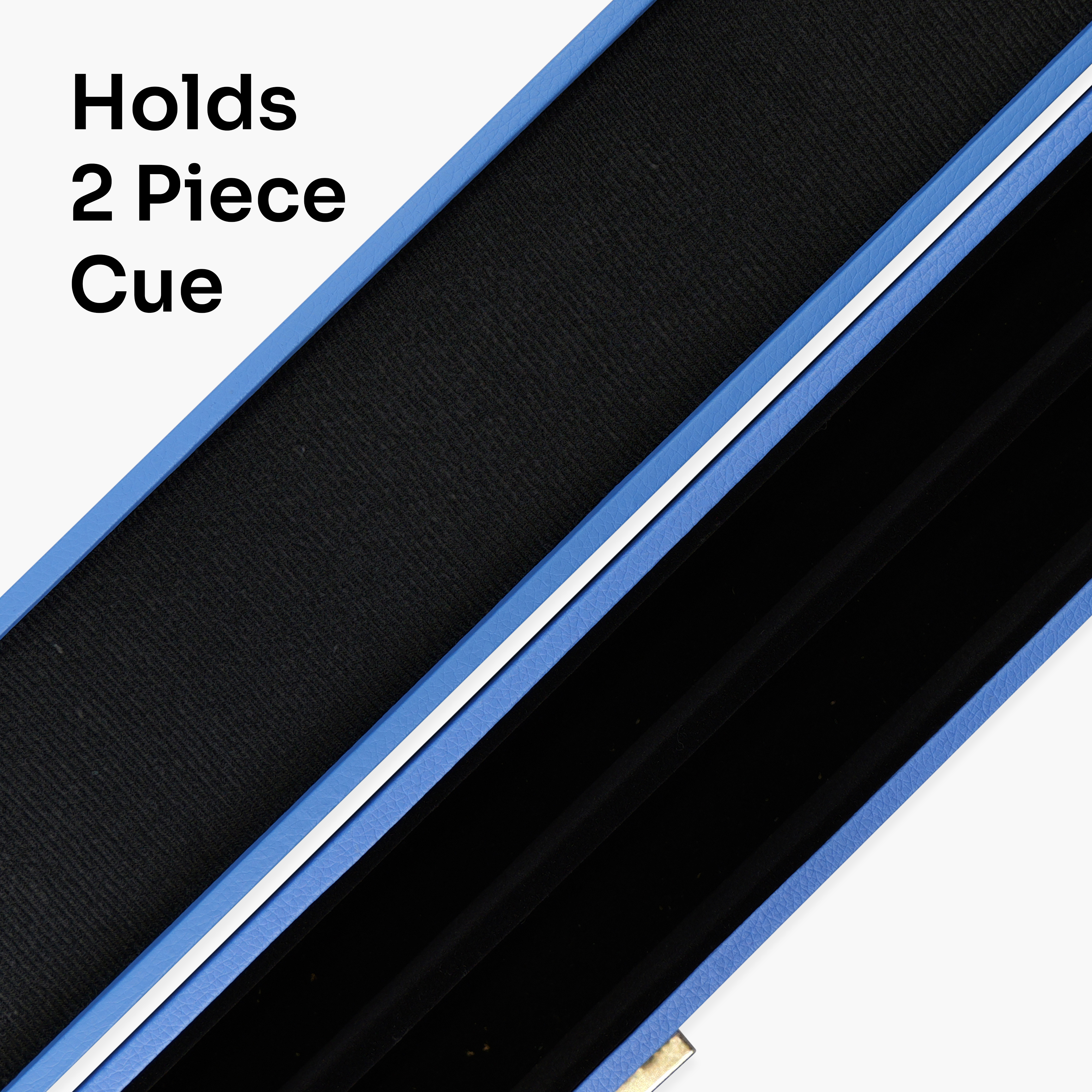 Classic attache 2-piece cue case