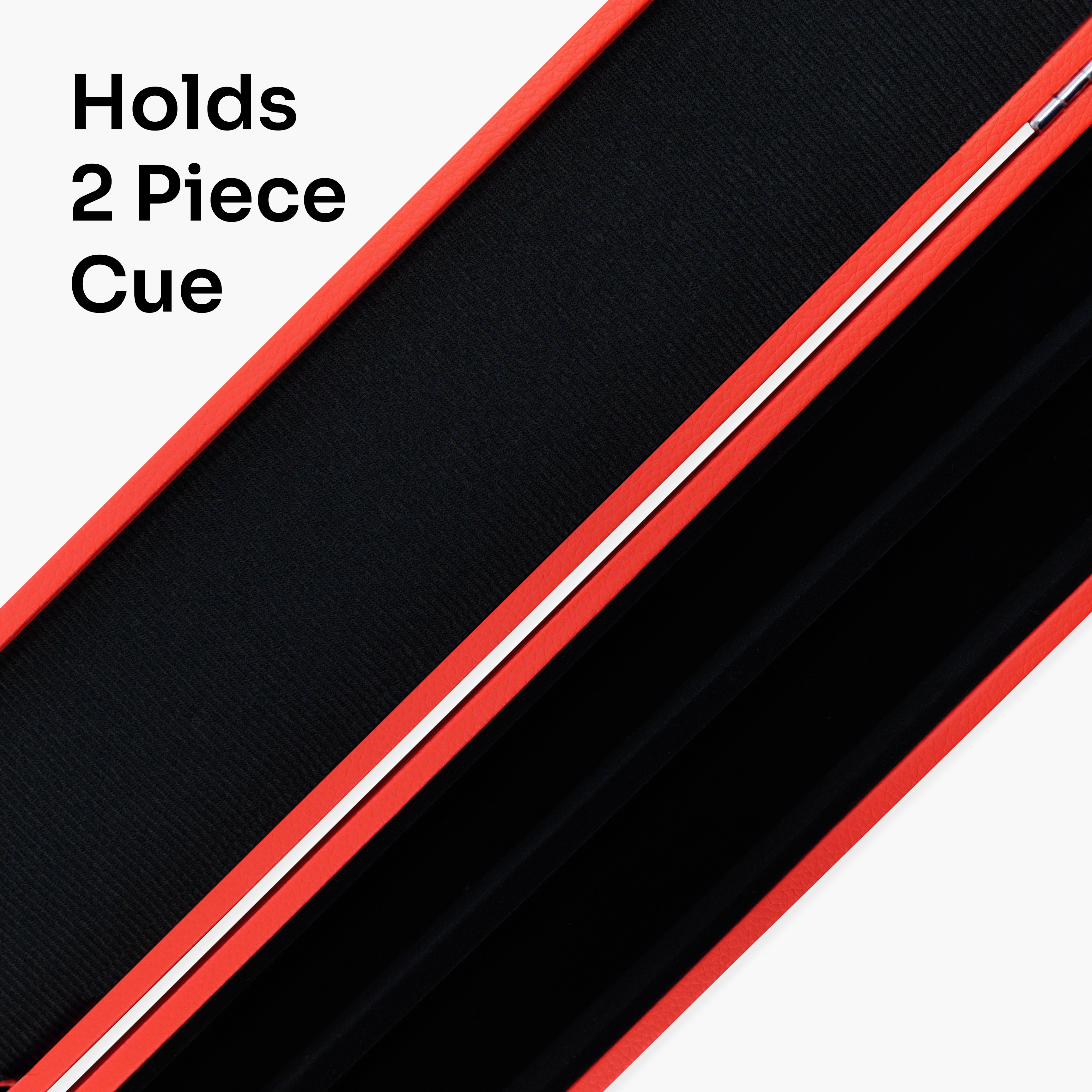 Classic attache 2-piece cue case