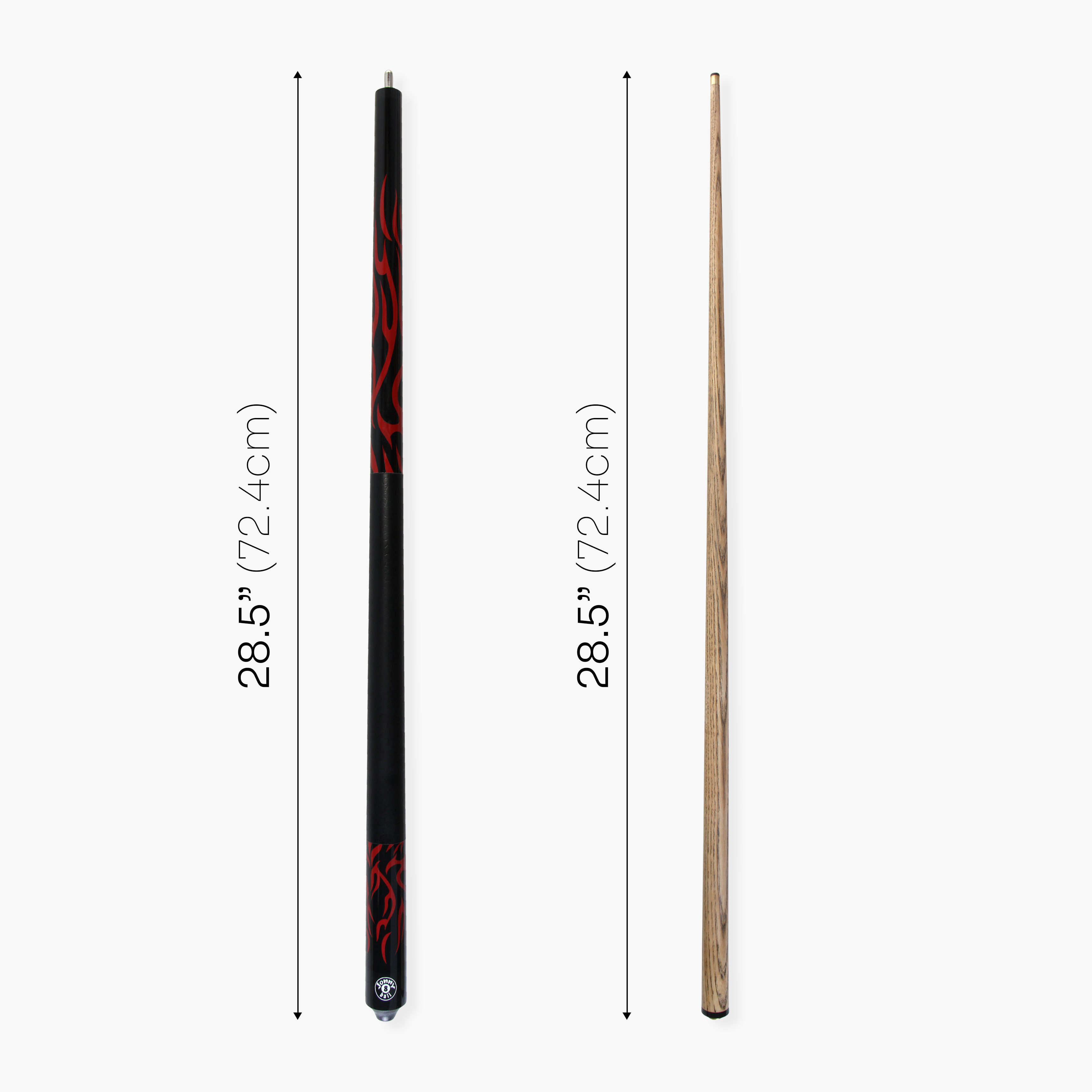 Jonny 8 Ball Riss 57-inch 2-piece pool cue Cue + Case