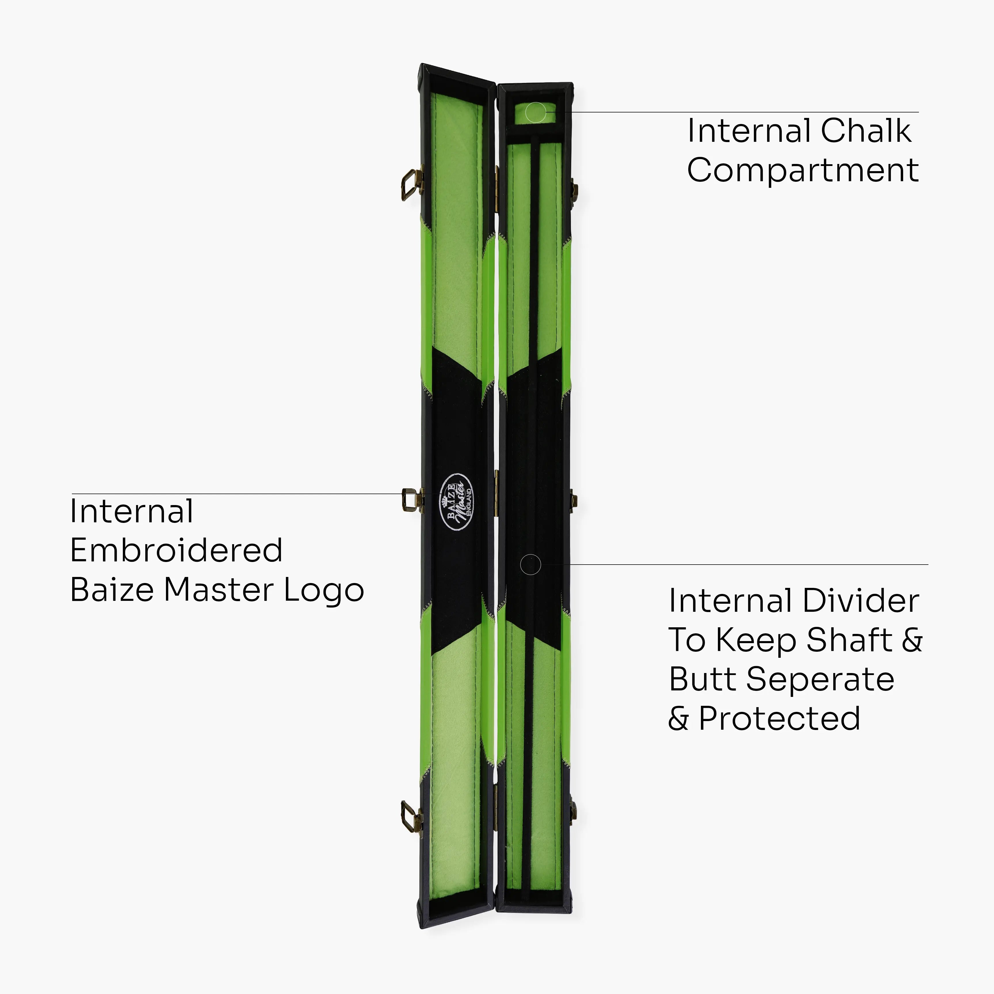 Baize Master Arrow 2-piece cue case Cue + Case