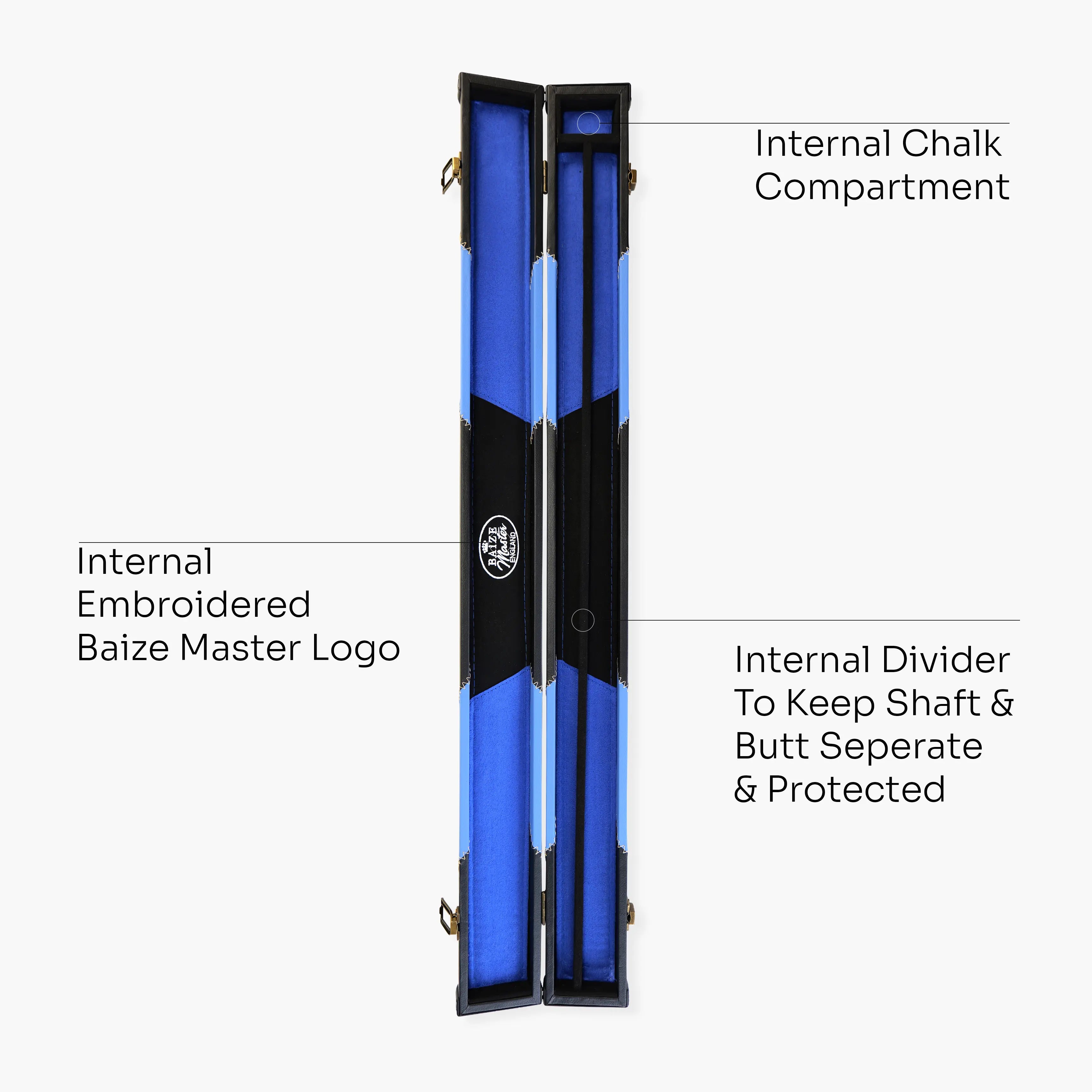 Baize Master Arrow 2-piece cue case Cue + Case