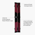Baize Master Arrow 2-piece cue case Cue + Case