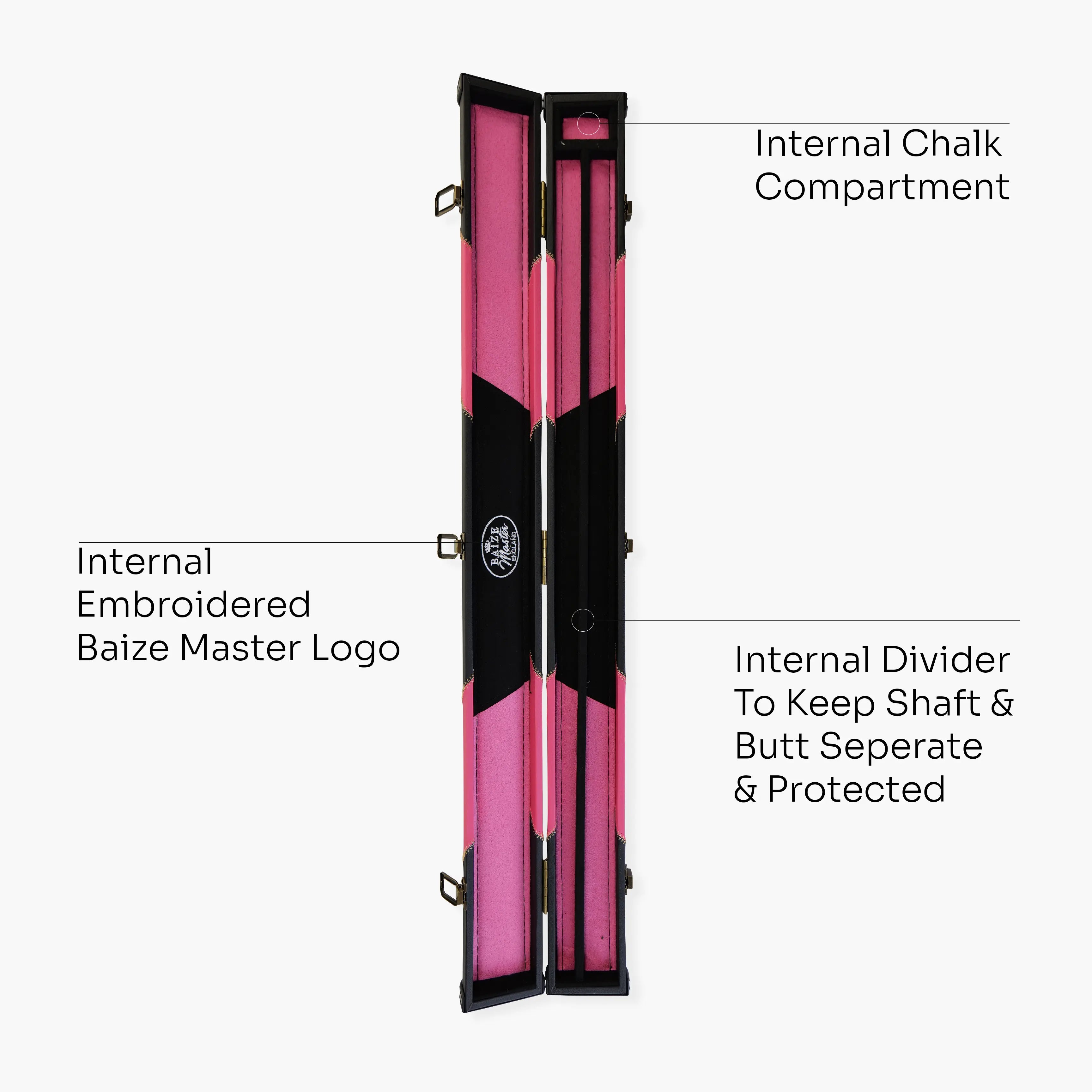 Baize Master Arrow 2-piece cue case Cue + Case