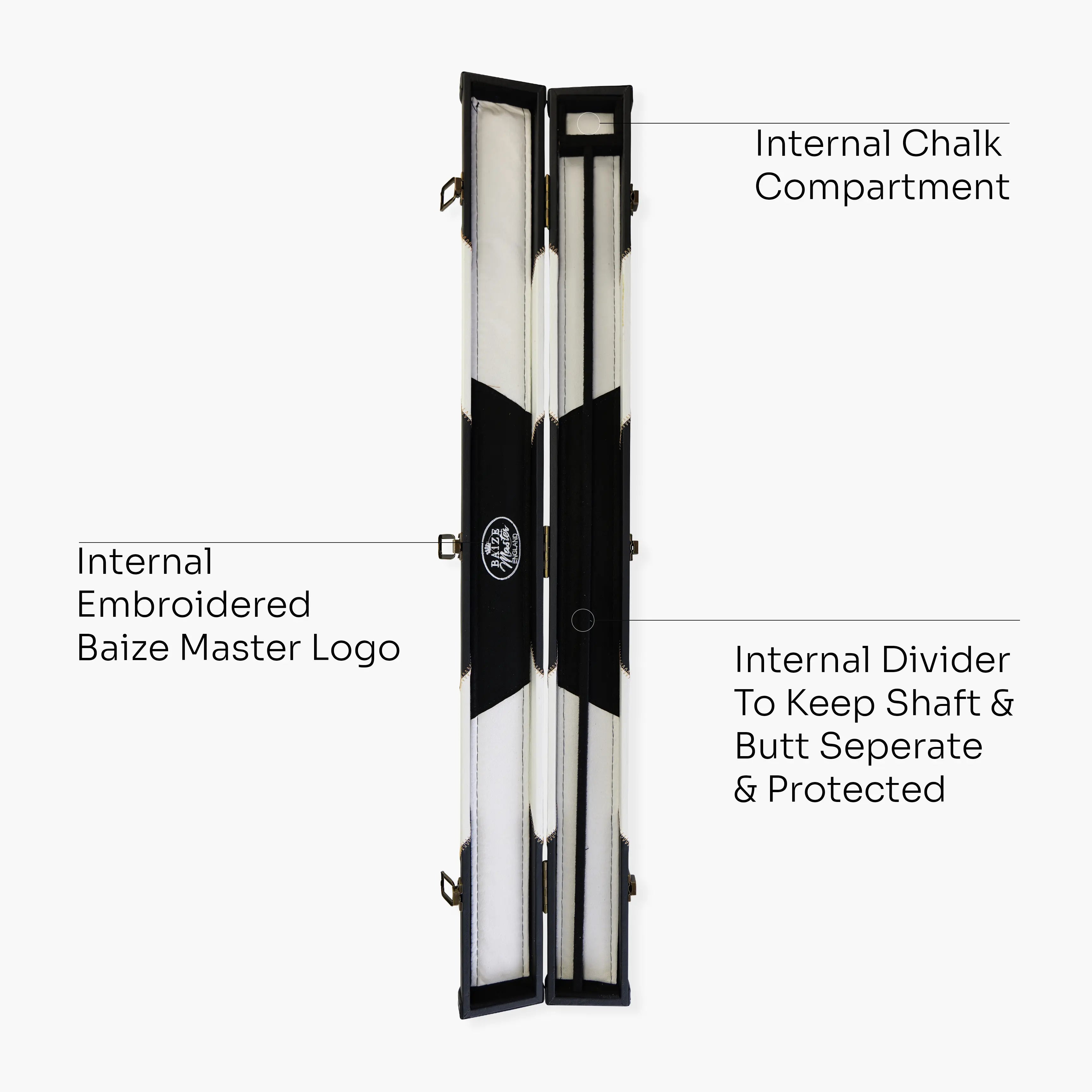Baize Master Arrow 2-piece cue case Cue + Case