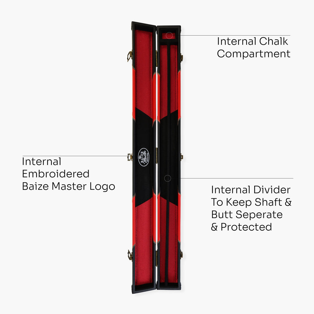 Baize Master Arrow 2-piece cue case Cue + Case