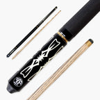 Jonny 8 Ball Aztec adjustable 4-piece pool cue Cue + Case